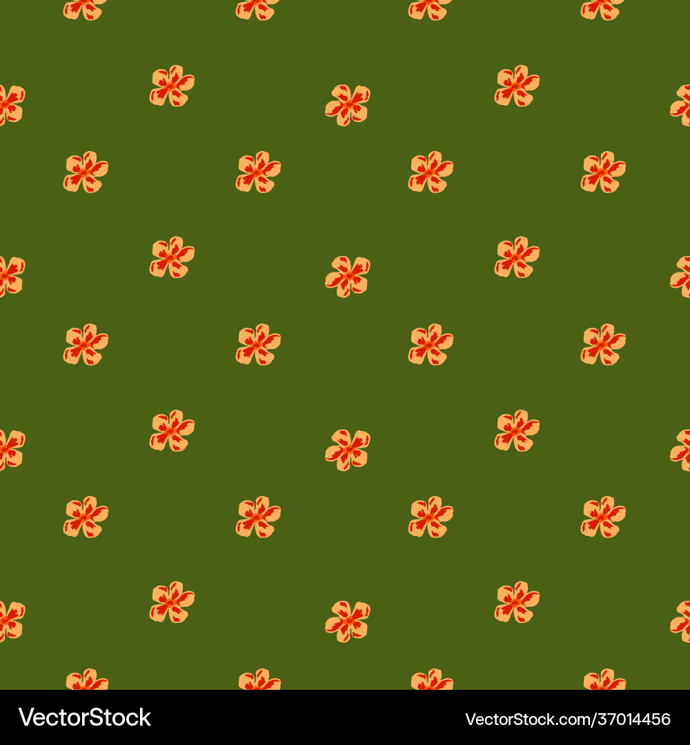 Seamless pattern in abstract style with little Seamless pattern in abstract style with little vector image