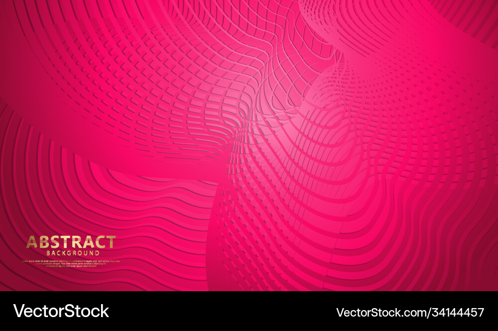 Abstract flow lines background with elegant Vector Image