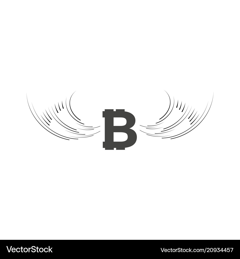 Bitcoin cripto currency blockchain flat Bitcoin cripto currency blockchain flat vector image