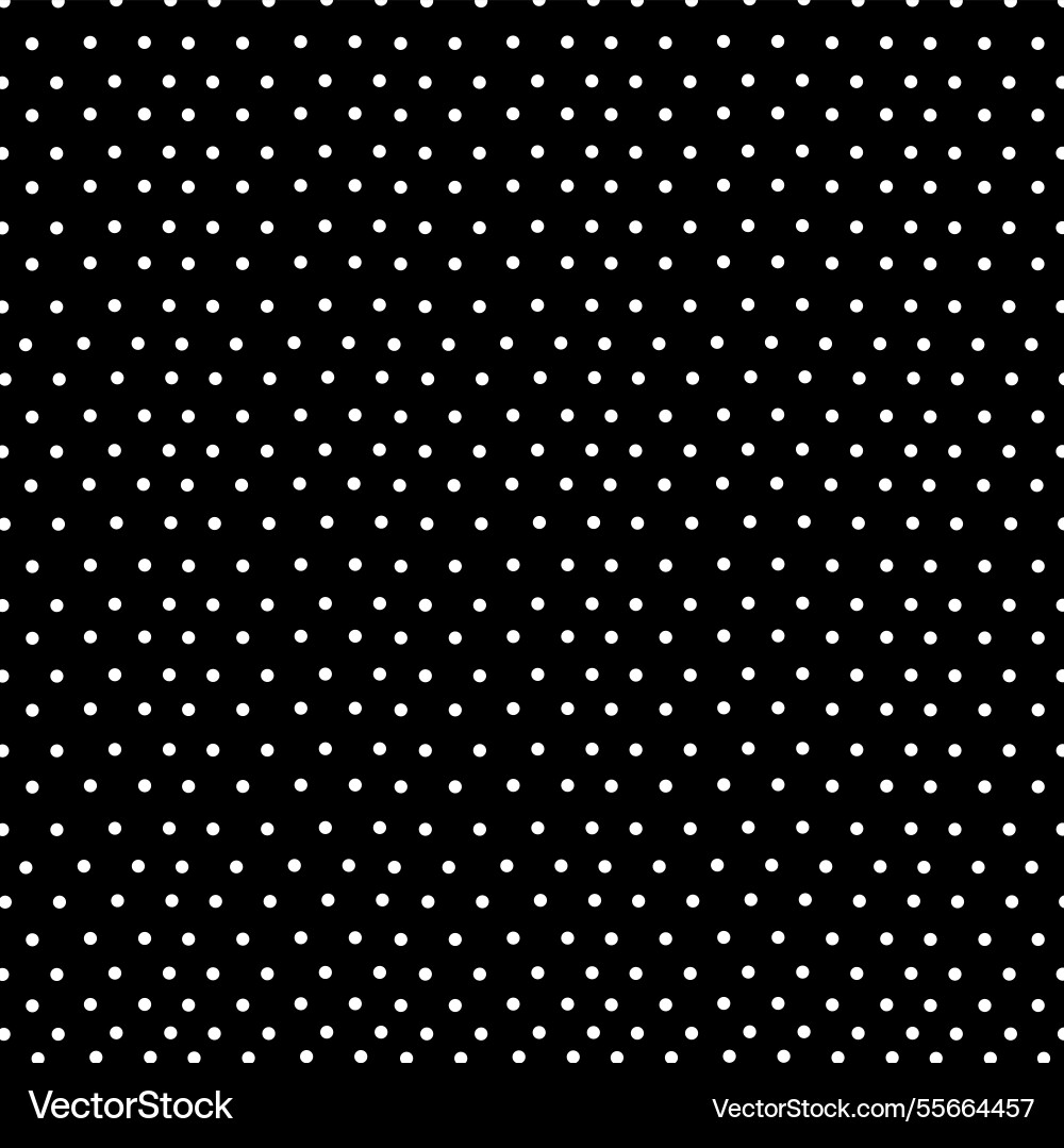 Elegant polka dot pattern creating a classic Vector Image