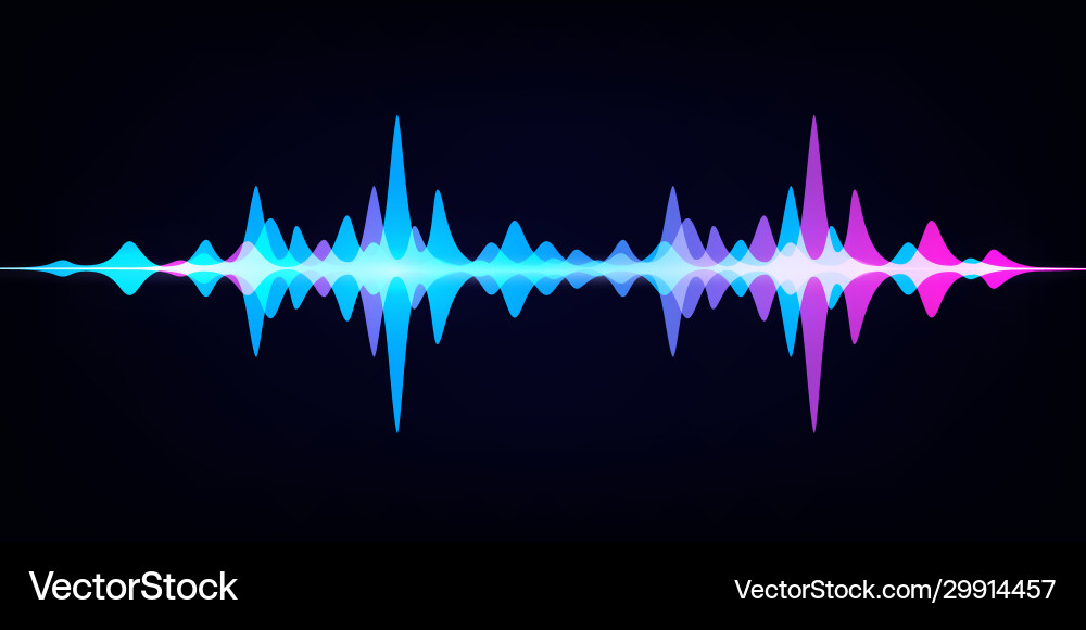 Wave Equalizer Vector Sound Wave Style Font Design, Alphabet Letters