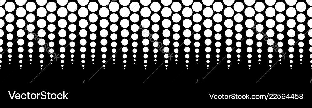 Halftone dotted pattern background horizontally Halftone dotted pattern background horizontally Vector Image
