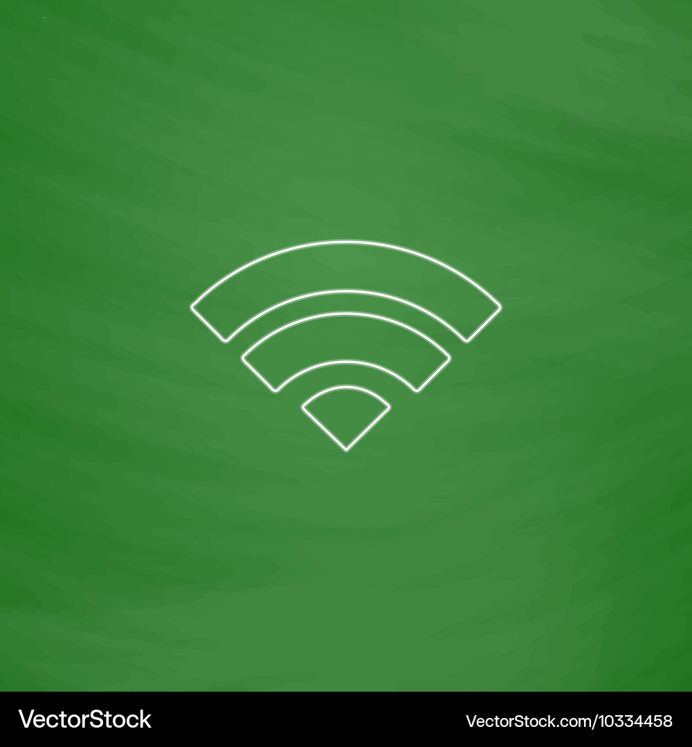 Wifi computer symbol Vector Image