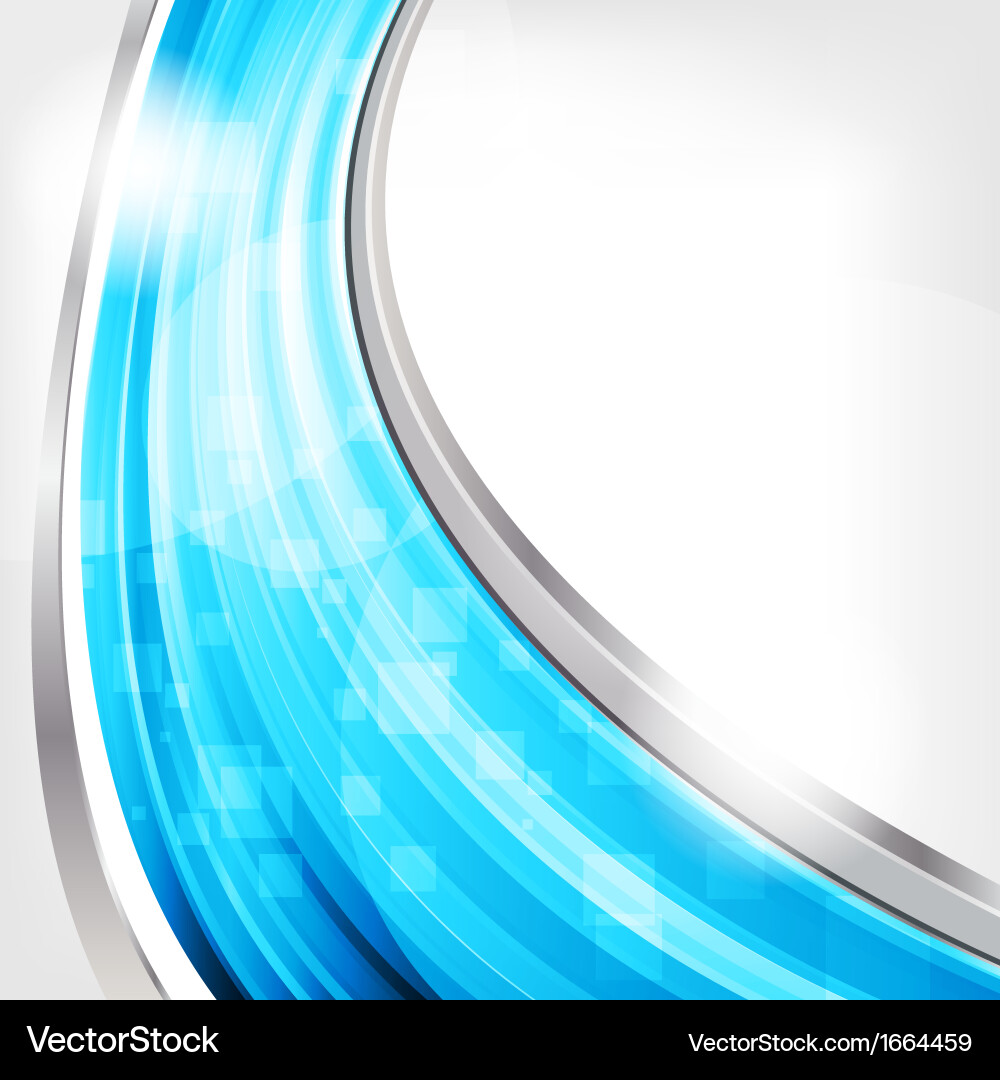 Abstract background with waves and lines Vector Image