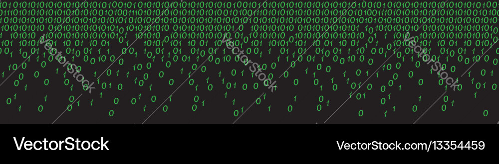 Abstract data sequence vector image
