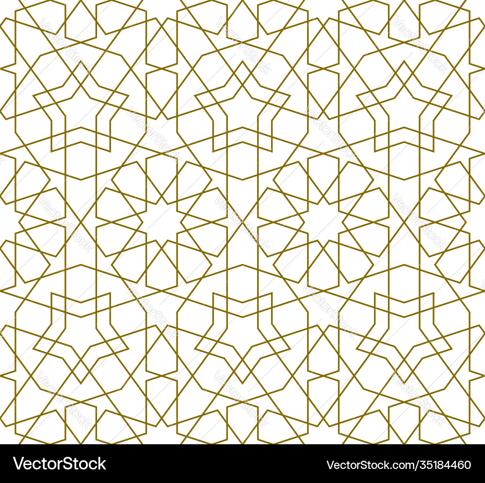Background seamless pattern based on traditional vector image