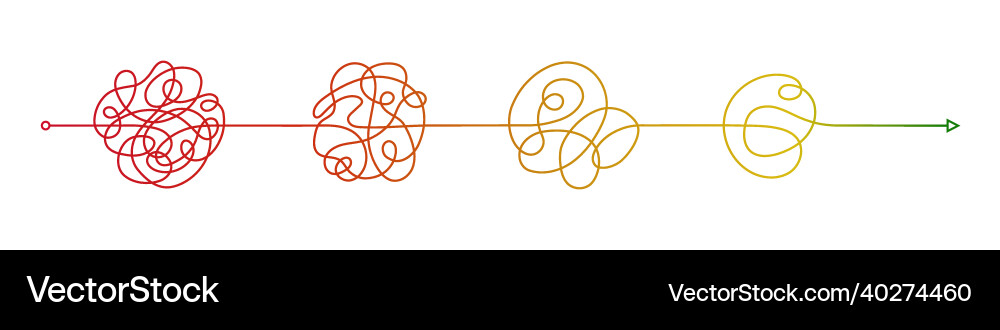 Complex Problem Solving vector image