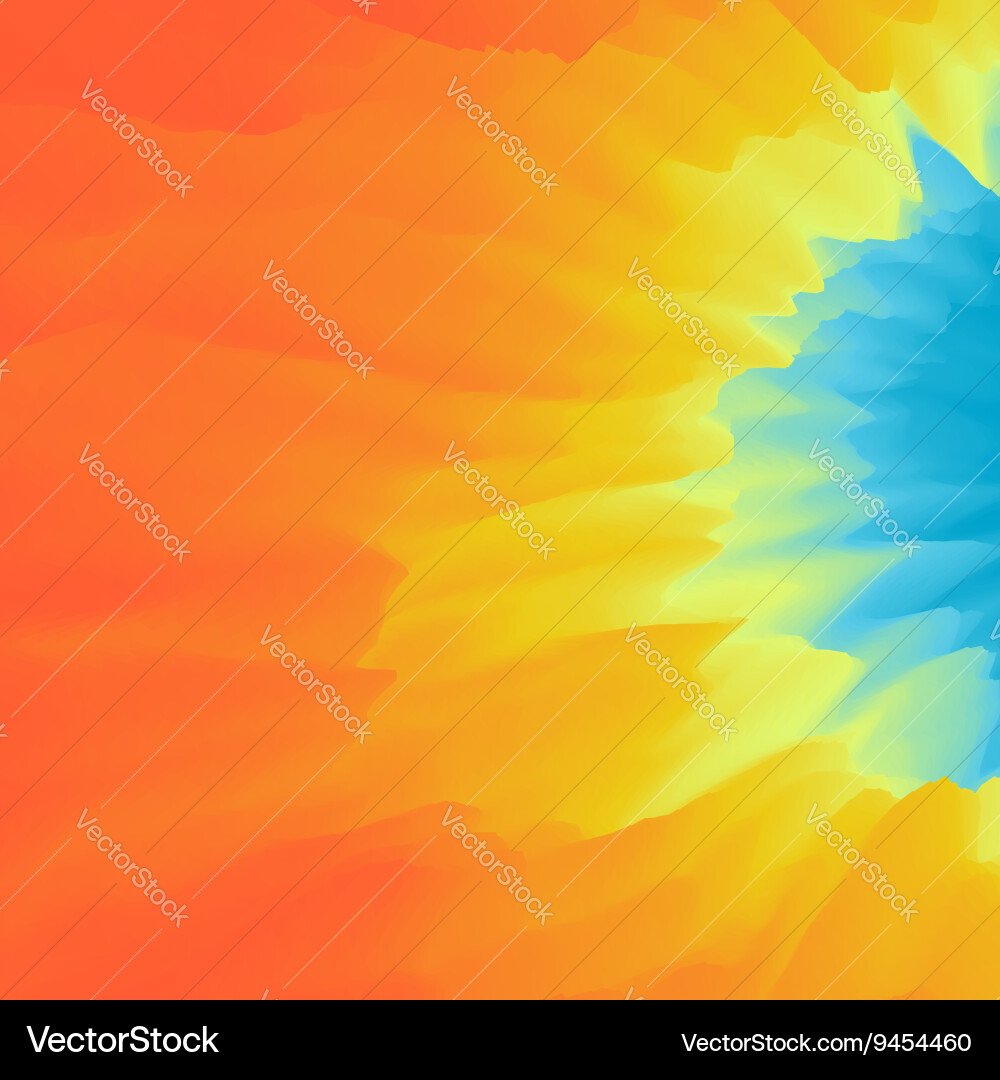 Dynamic Color Splash Abstract Background vector image