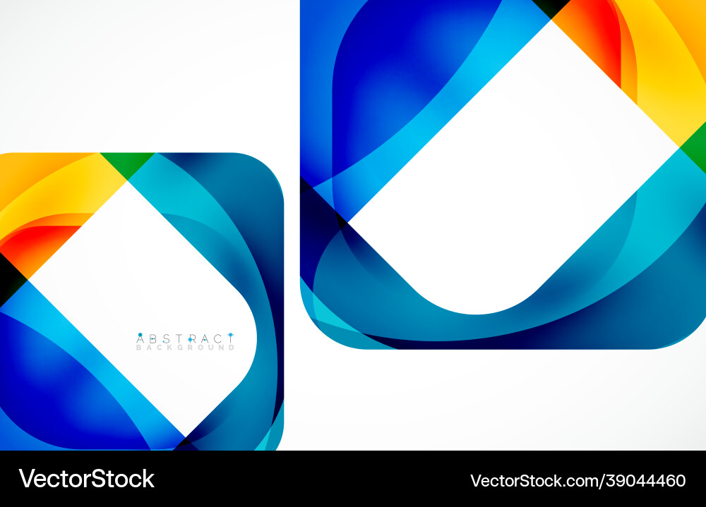 Minimal background abstract square shape Minimal background abstract square shape vector image