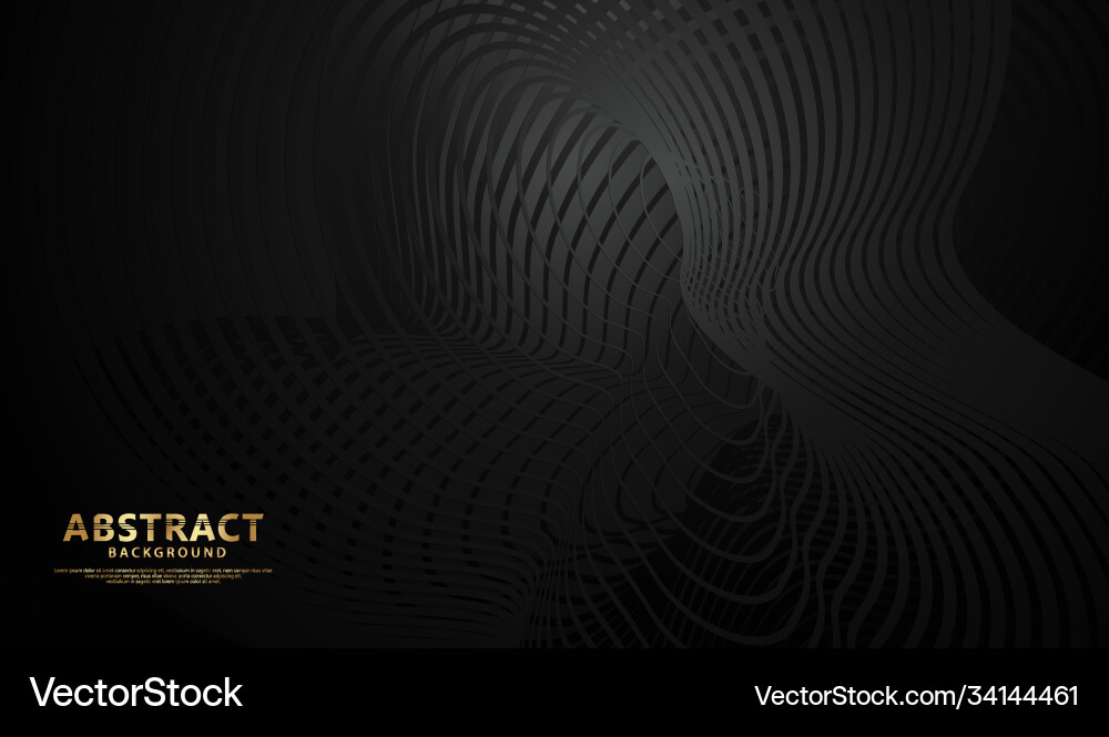 Abstract flow lines background with elegant Vector Image