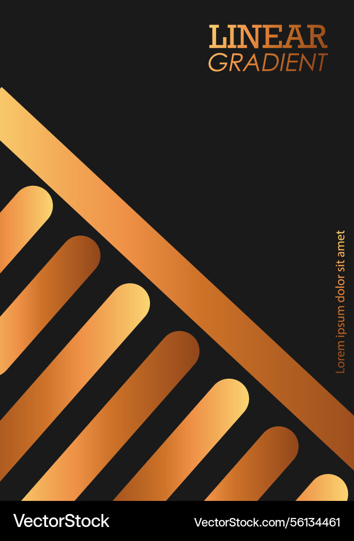 Gradient of colorful lines colored stripes design vector image