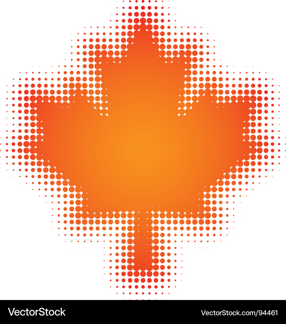 Maple Leaf Pattern Vector Image