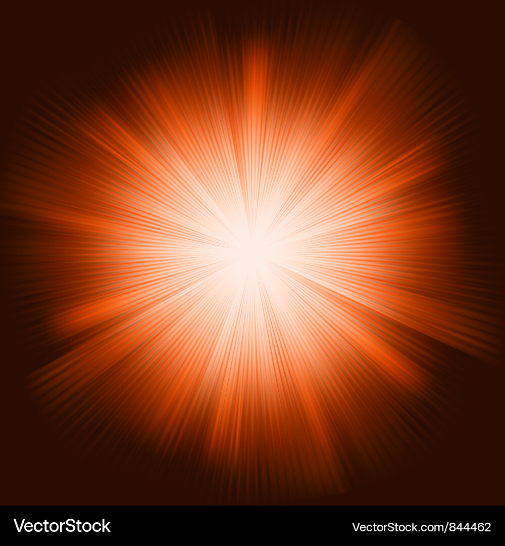 Celestial Light Burst Vector Image