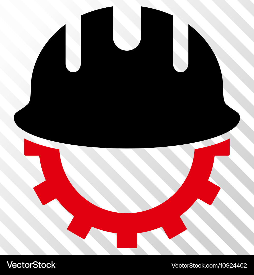 Development hardhat icon vector image