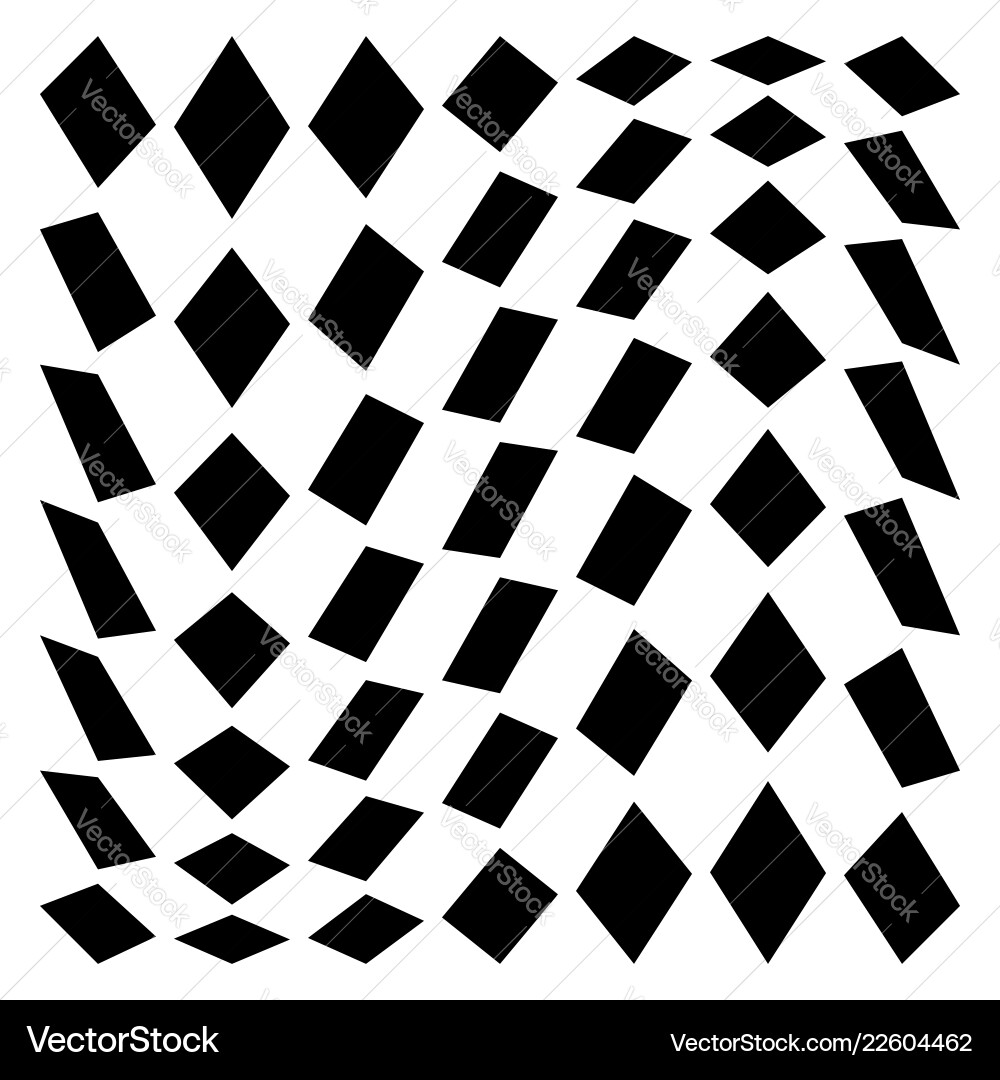 Distorted mesh grid geometric element irregular Distorted mesh grid geometric element irregular vector image