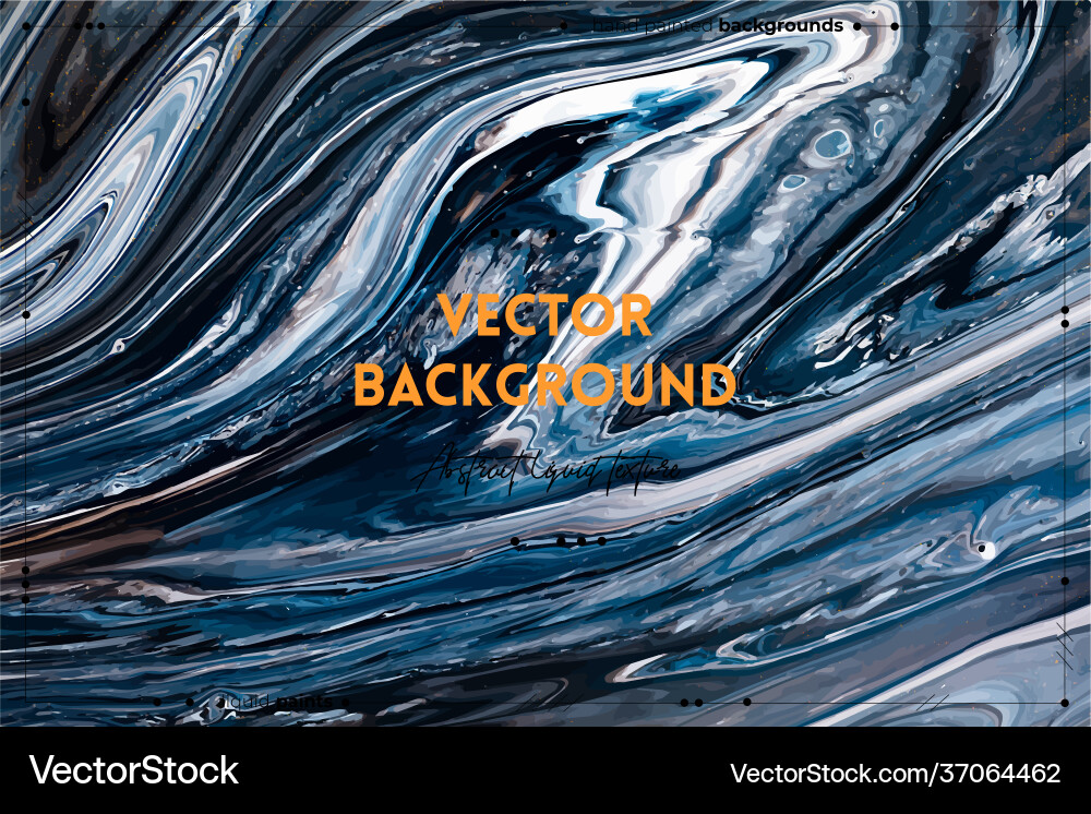 Fluid Swirl Abstract Backdrop Vector Image