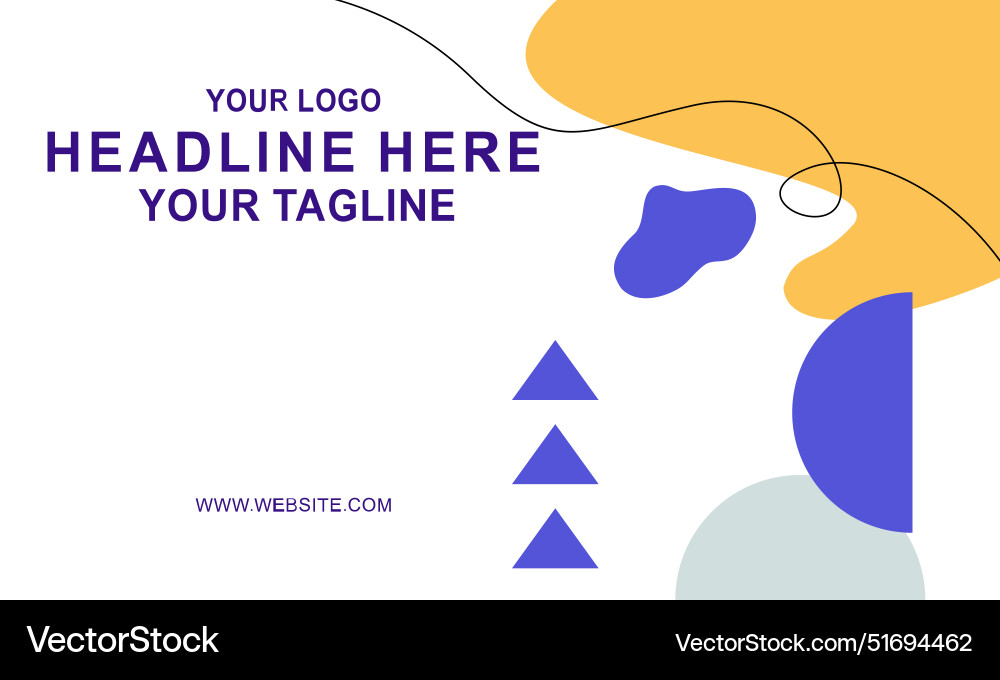 Gradient geometric pattern horizontal banner Gradient geometric pattern horizontal banner Vector Image
