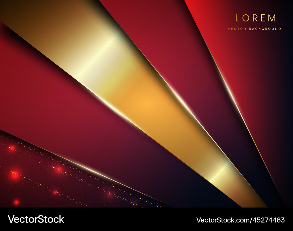 Abstract background red geometric overlapping Abstract background red geometric overlapping vector image