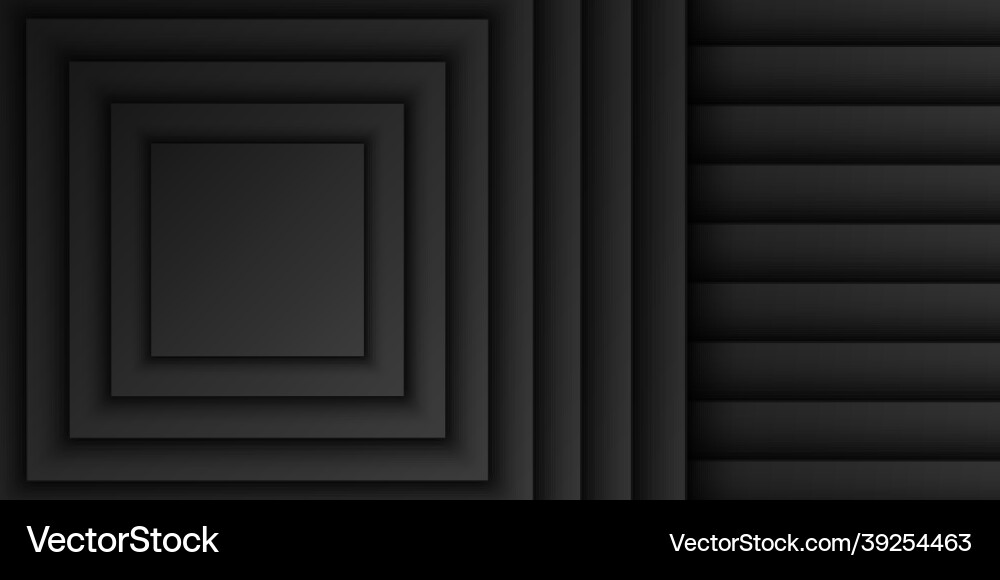 Abstract black square overlap layer background Abstract black square overlap layer background vector image
