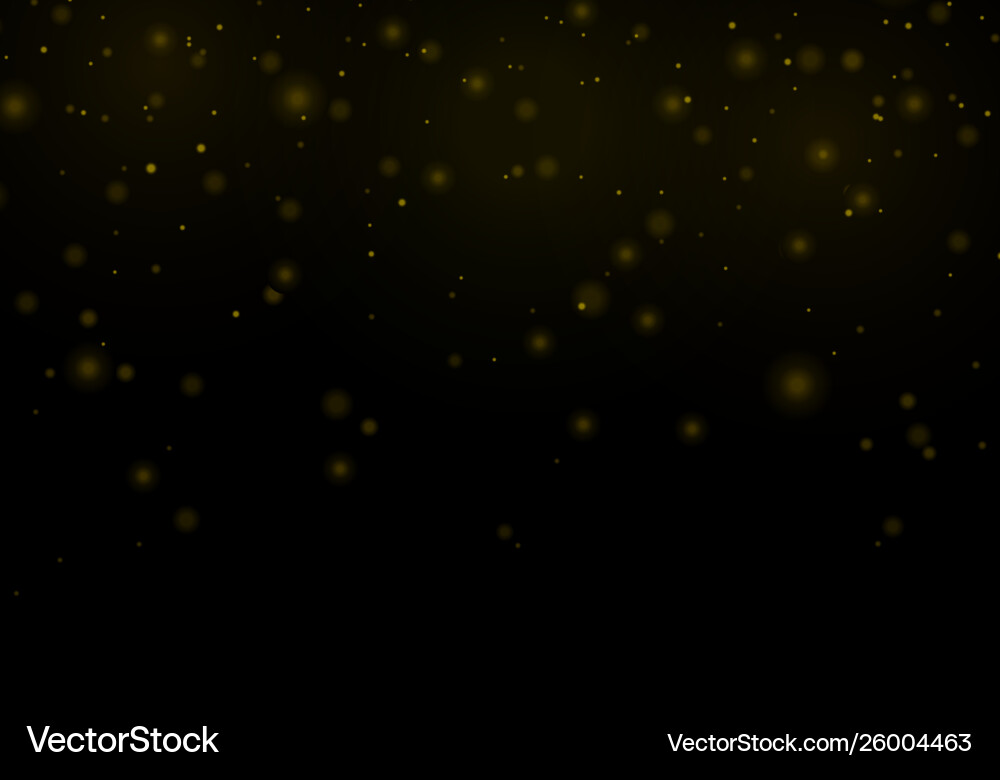 Bokeh effect sparkling vector image