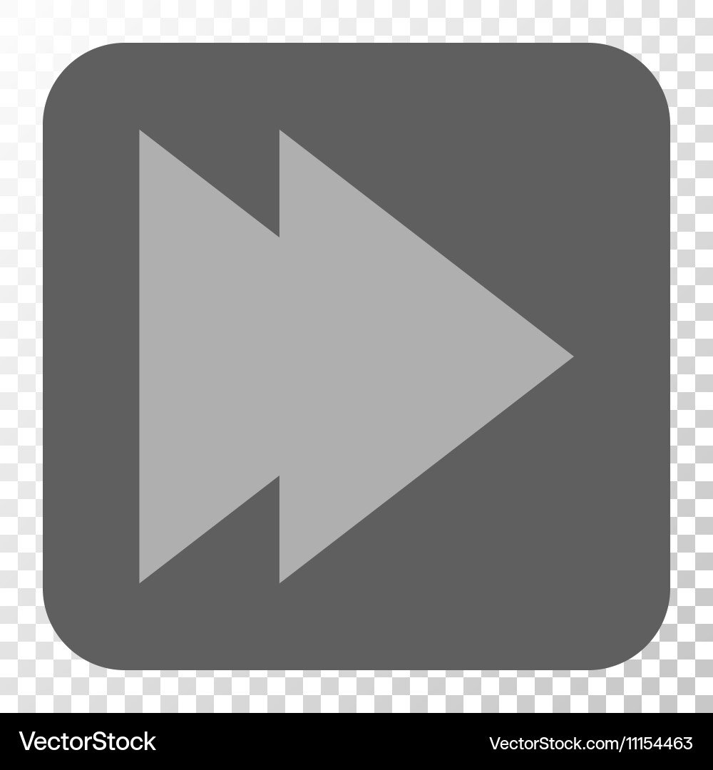 Move right rounded square button Vector Image