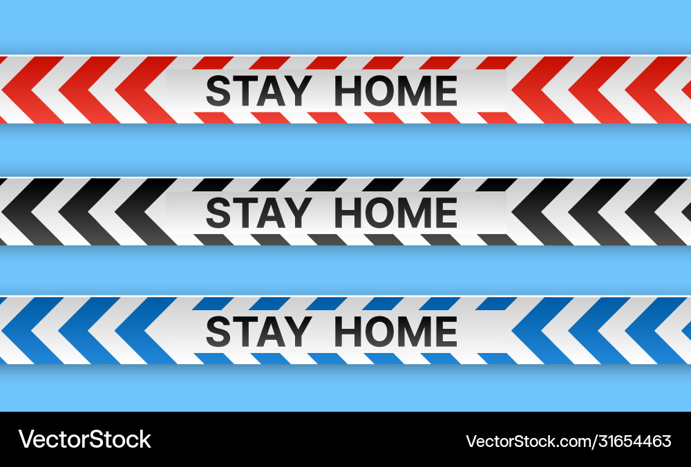Restrictive stop marking tape pattern line Restrictive stop marking tape pattern line vector image