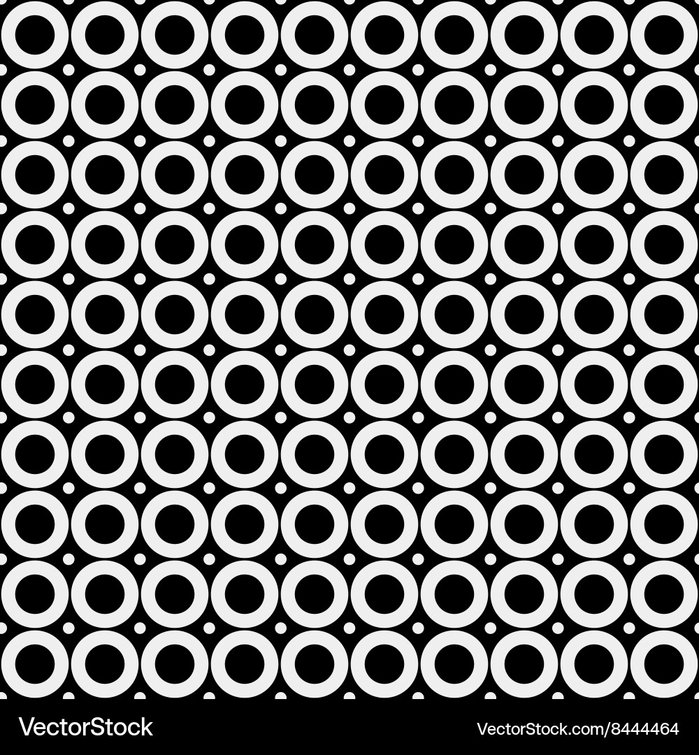 Abstract minimalistic pattern rounds Vector Image