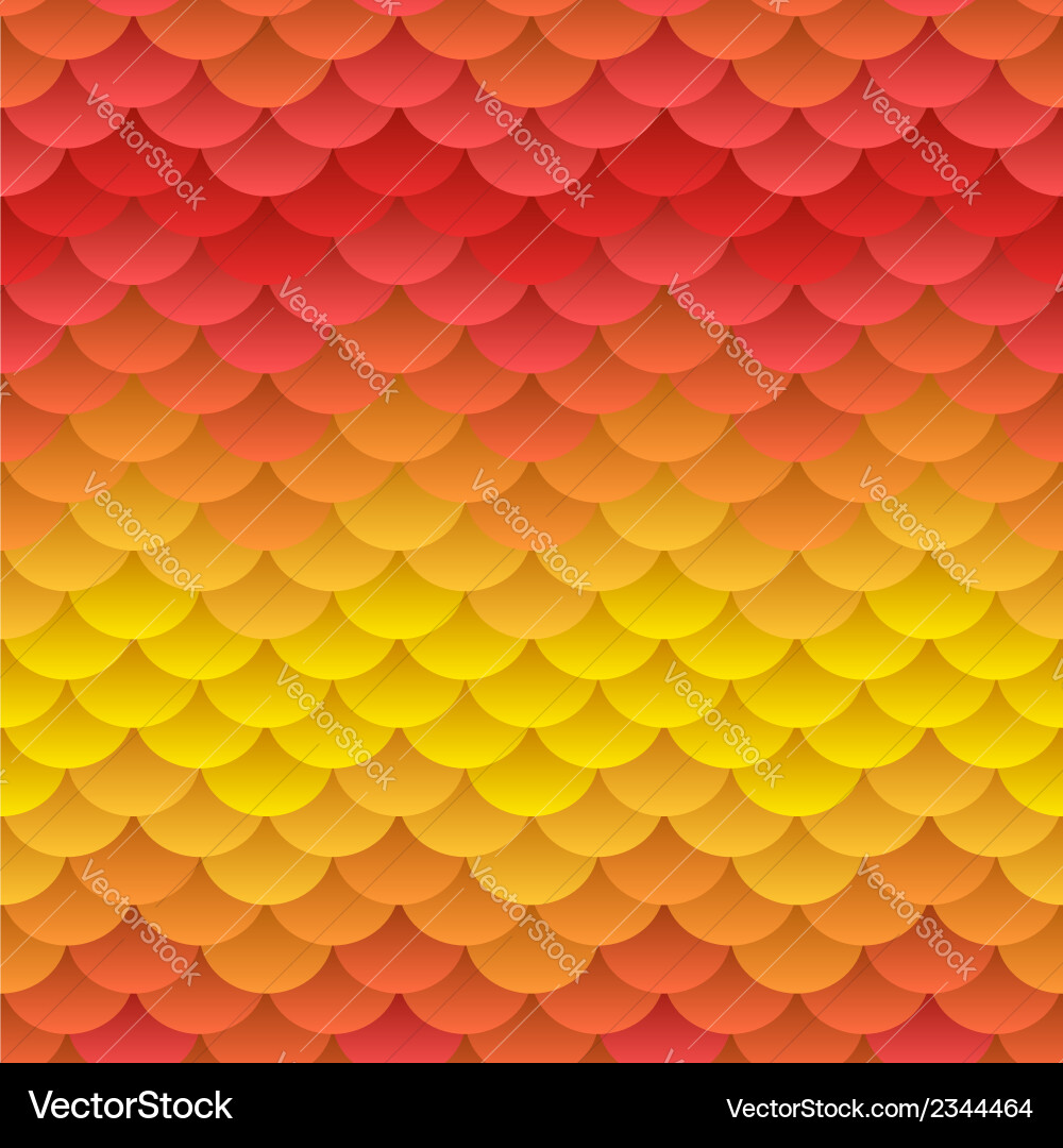 Autumn warm blobs seamless background vector image