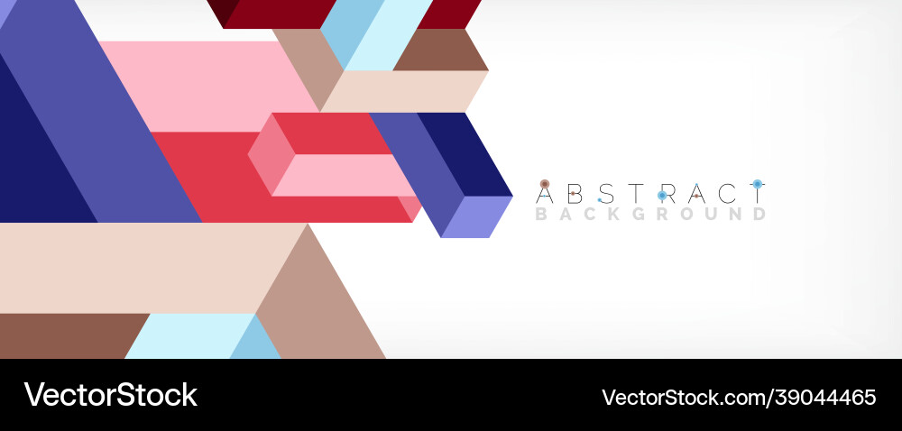 Abstract background 3d cubes cubic elements Abstract background 3d cubes cubic elements vector image
