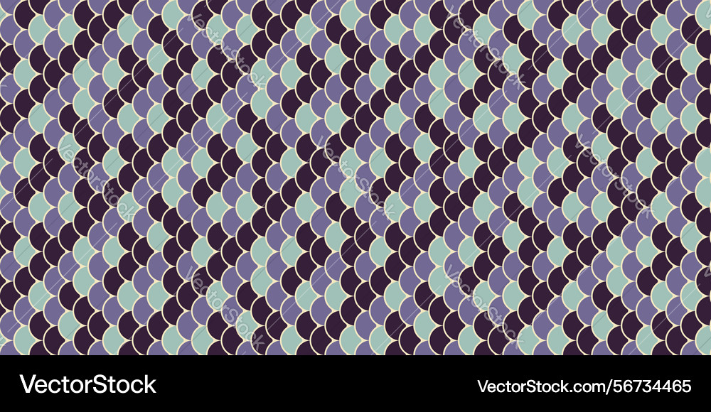 Elegant geometric pattern featuring overlapping Vector Image