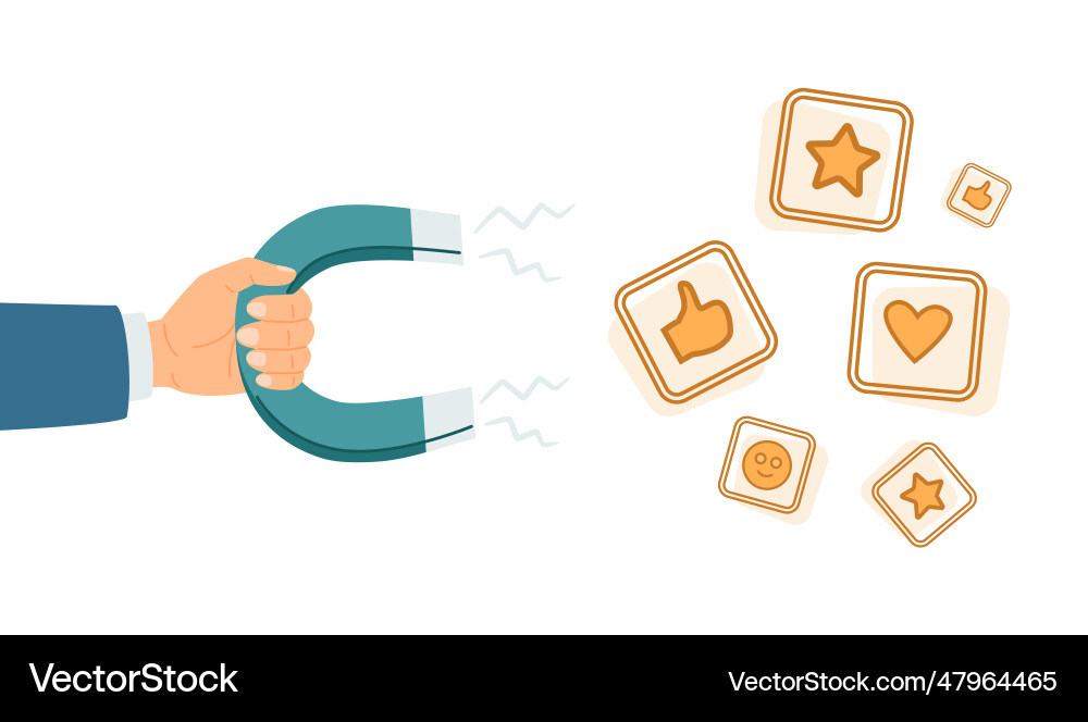 Marketing Influencer Aktien und Promotion Social Marketing Influencer Aktien und Promotion Social vektorbild
