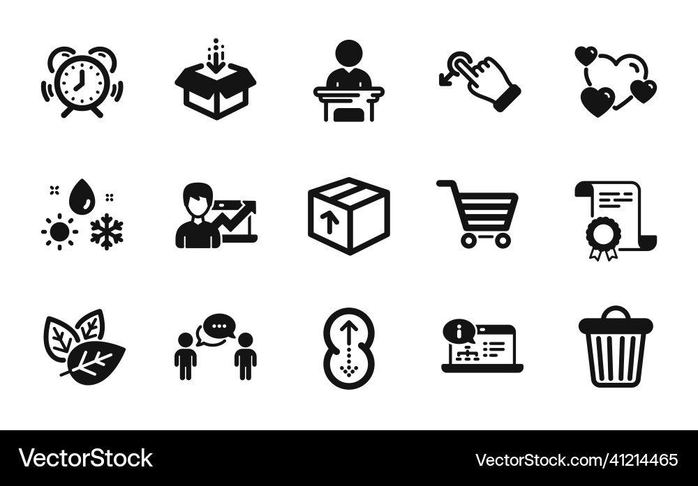 Set of drag drop certificate and get box Set of drag drop certificate and get box Vector Image