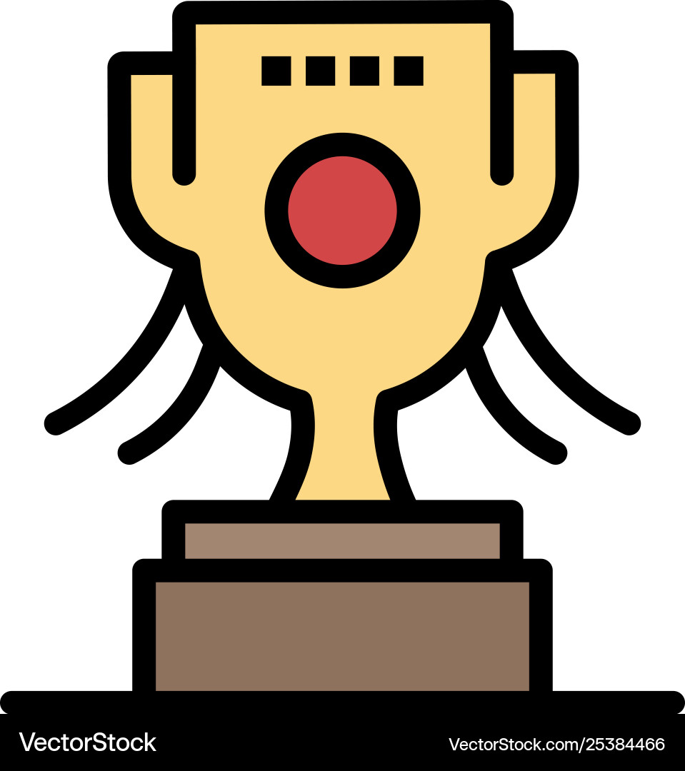 Award cup ireland business logo template flat Award cup ireland business logo template flat vector image