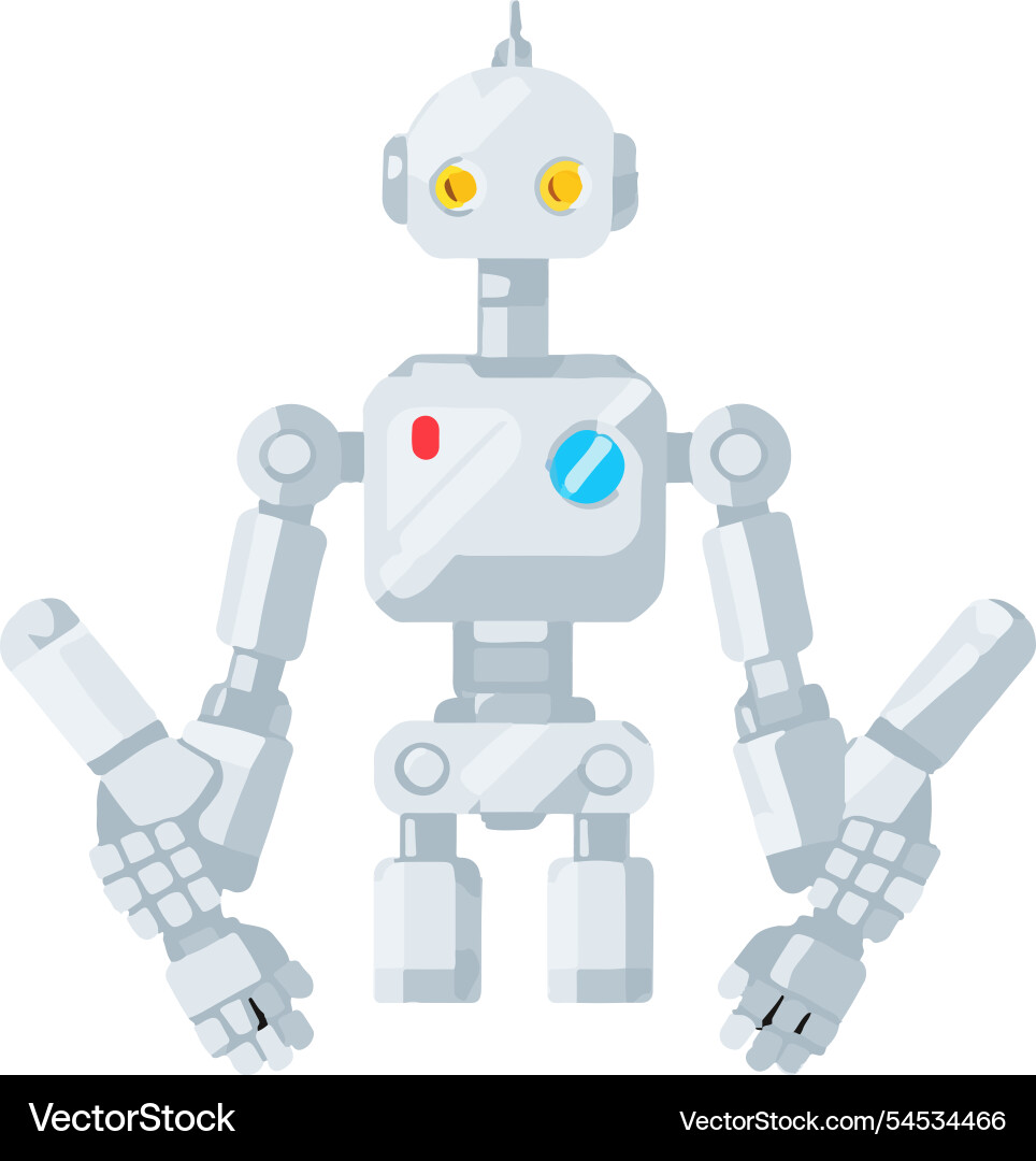 Robot ai robotcore technology visionaicore vector image