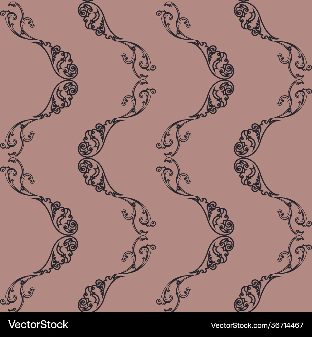 Aligned spirals seamless repeating pattern Aligned spirals seamless repeating pattern vector image