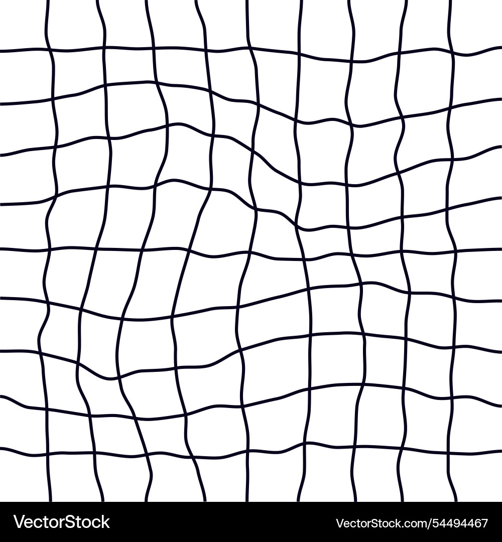 Psychedelic checkerboard pattern Psychedelic checkerboard pattern vector image