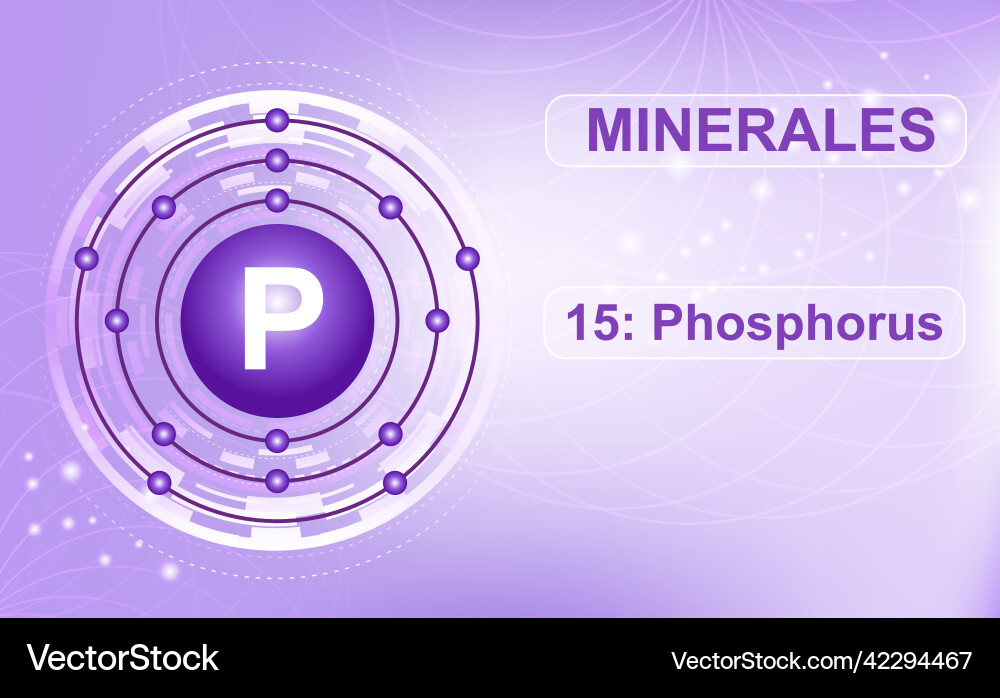 Scheme of the electron shell mineral Scheme of the electron shell mineral Vector Image