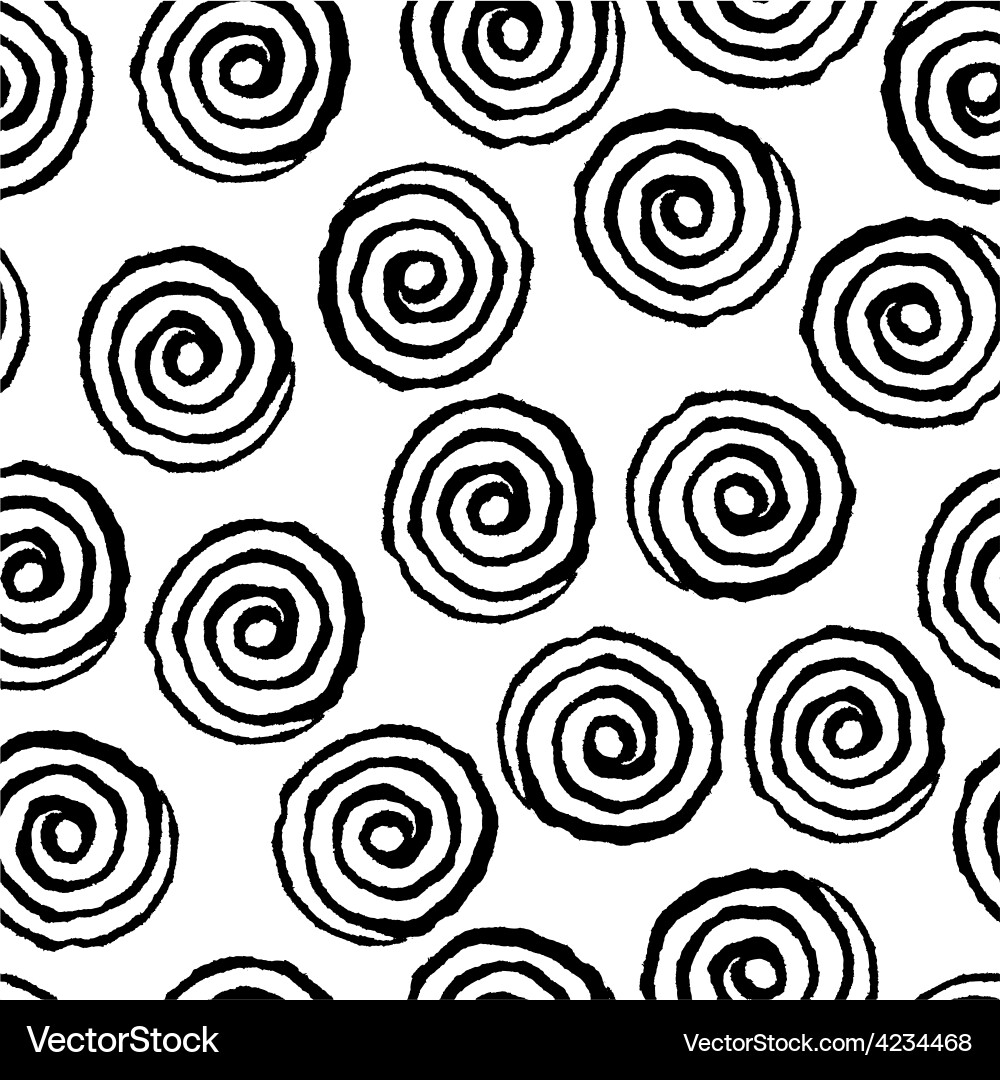 Elegant Spiral Swirl Pattern Vector Image