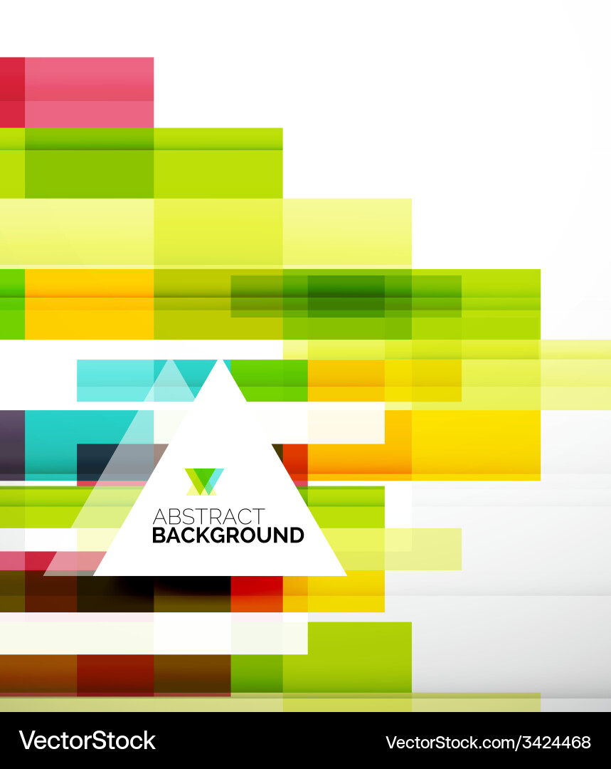 Geometric Block Pattern Background vector image