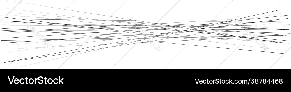 Random chaotic lines element stripes Random chaotic lines element stripes vector image
