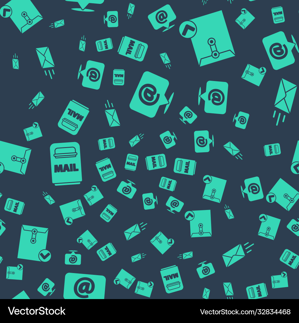 Set mail and e-mail on speech bubble envelope Set mail and e-mail on speech bubble envelope vector image