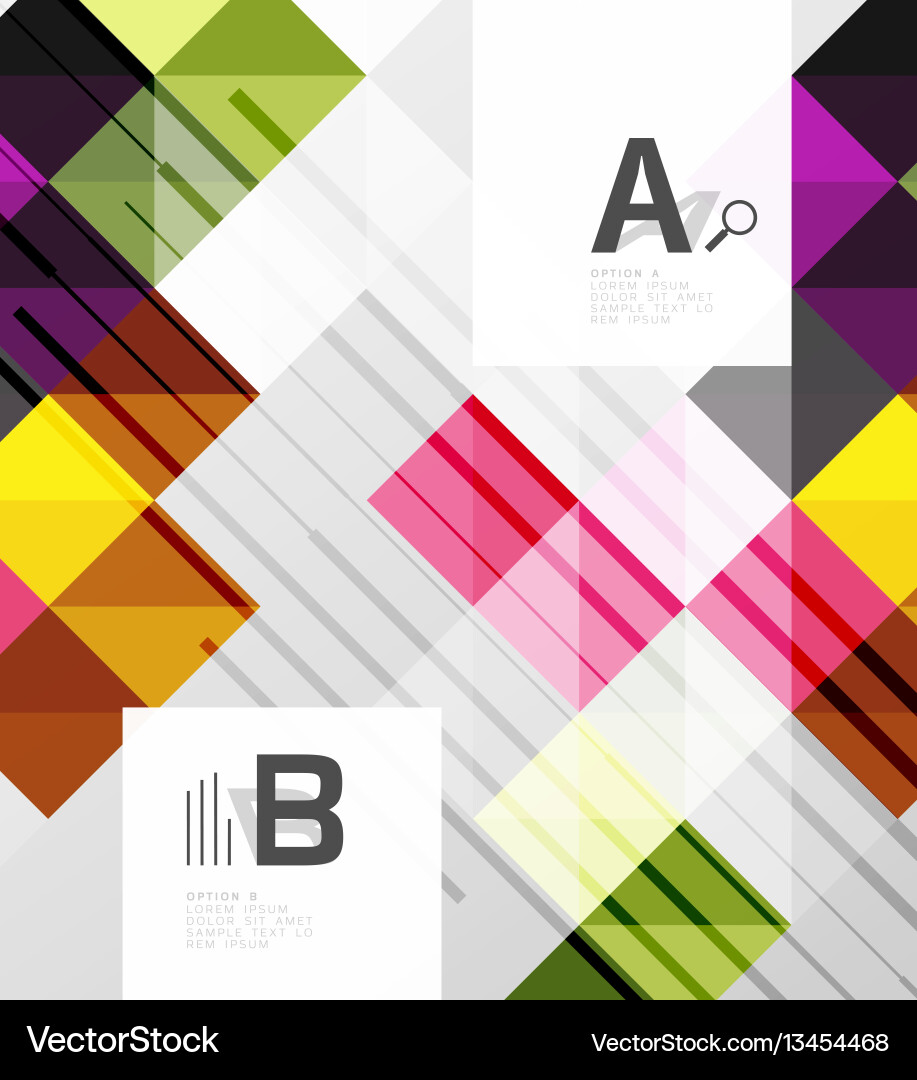 Square elements on gray abstract background Square elements on gray abstract background vector image