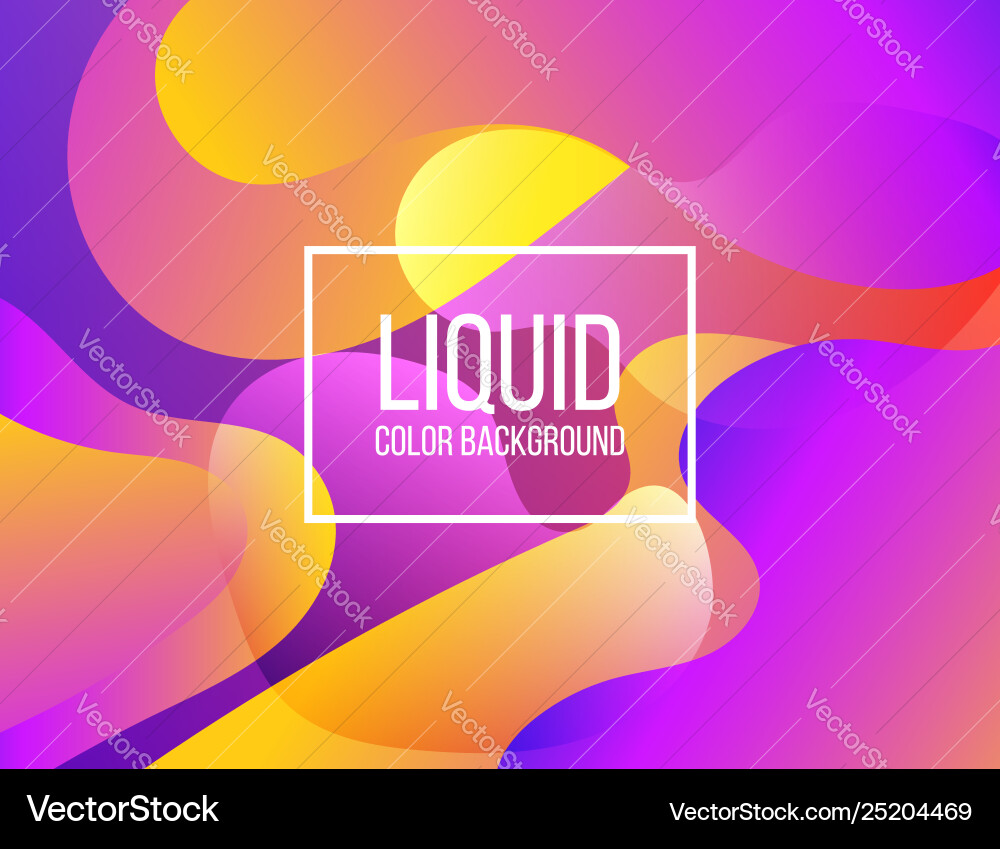 Abstract background with color fluid shapes Abstract background with color fluid shapes vector image