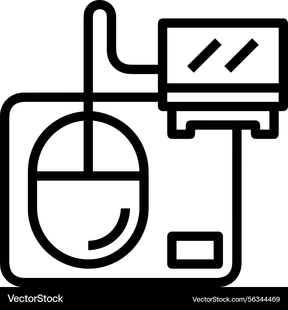 Computer icon symbol image Computer icon symbol image Vector Image