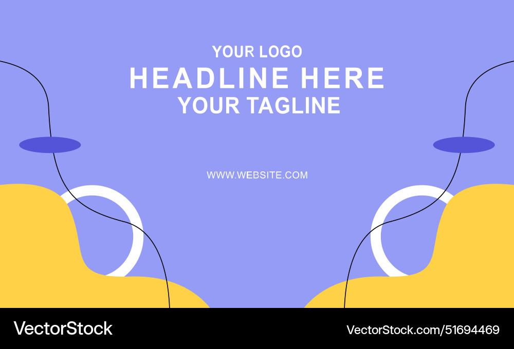 Gradient geometric pattern horizontal banner Gradient geometric pattern horizontal banner Vector Image
