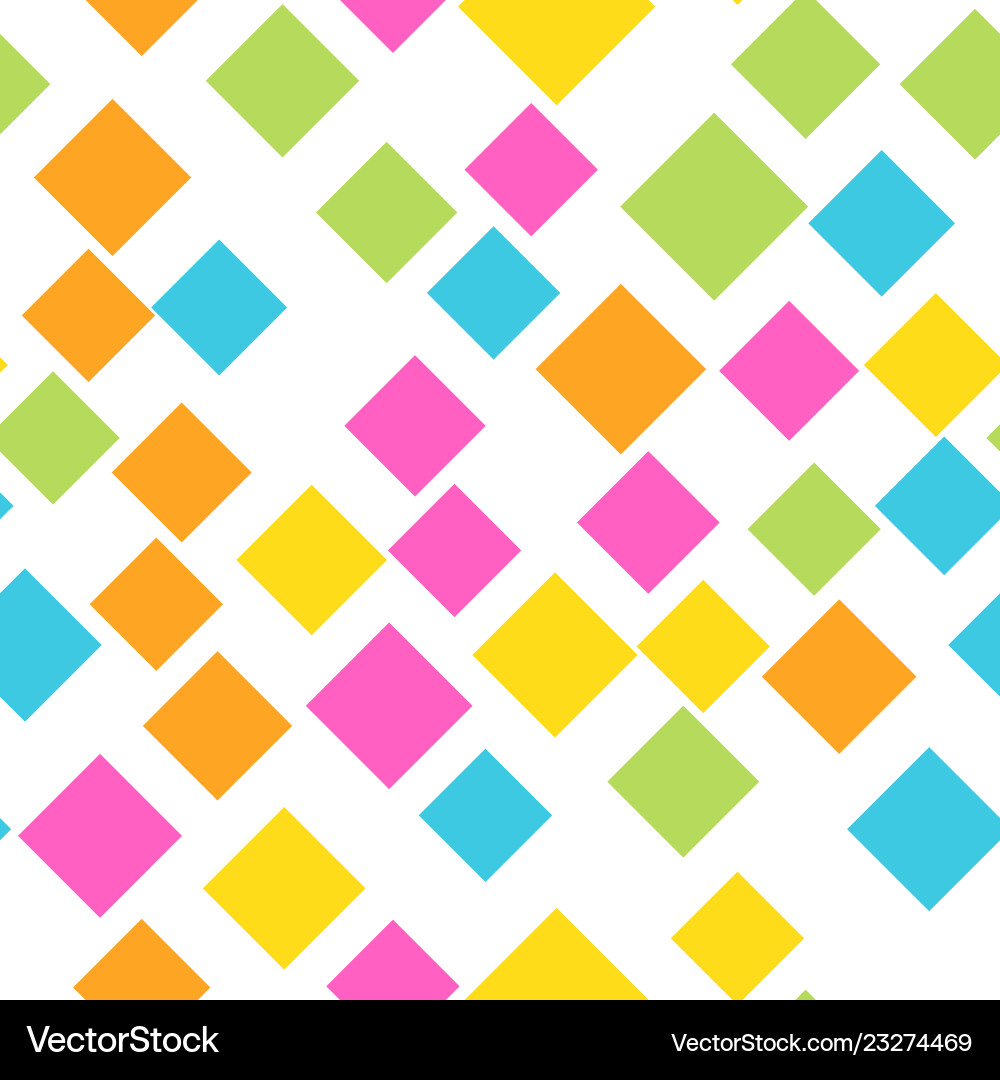 Seamless abstract geometric pattern of squares Seamless abstract geometric pattern of squares vector image
