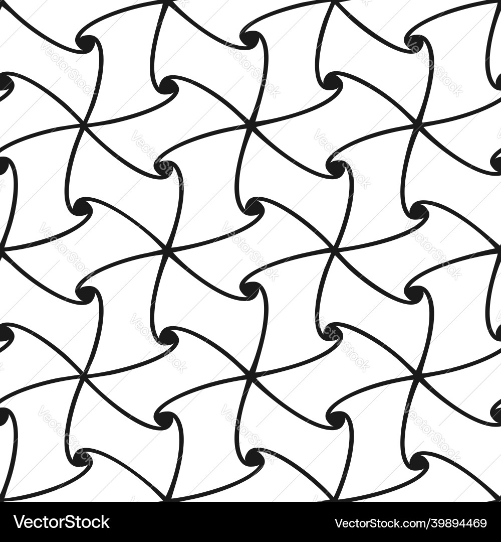 Seamless twisted pattern modern stylish texture Seamless twisted pattern modern stylish texture vector image