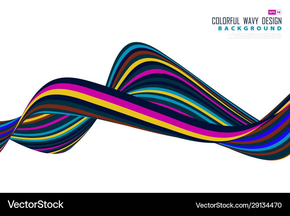 Abstract Swirl Pattern Vector Image
