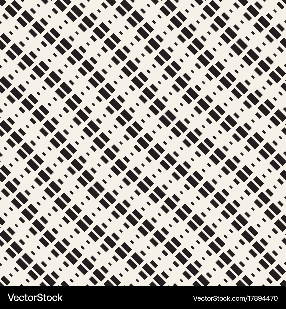Repeating rectangle shape halftone modern lattice Vector Image