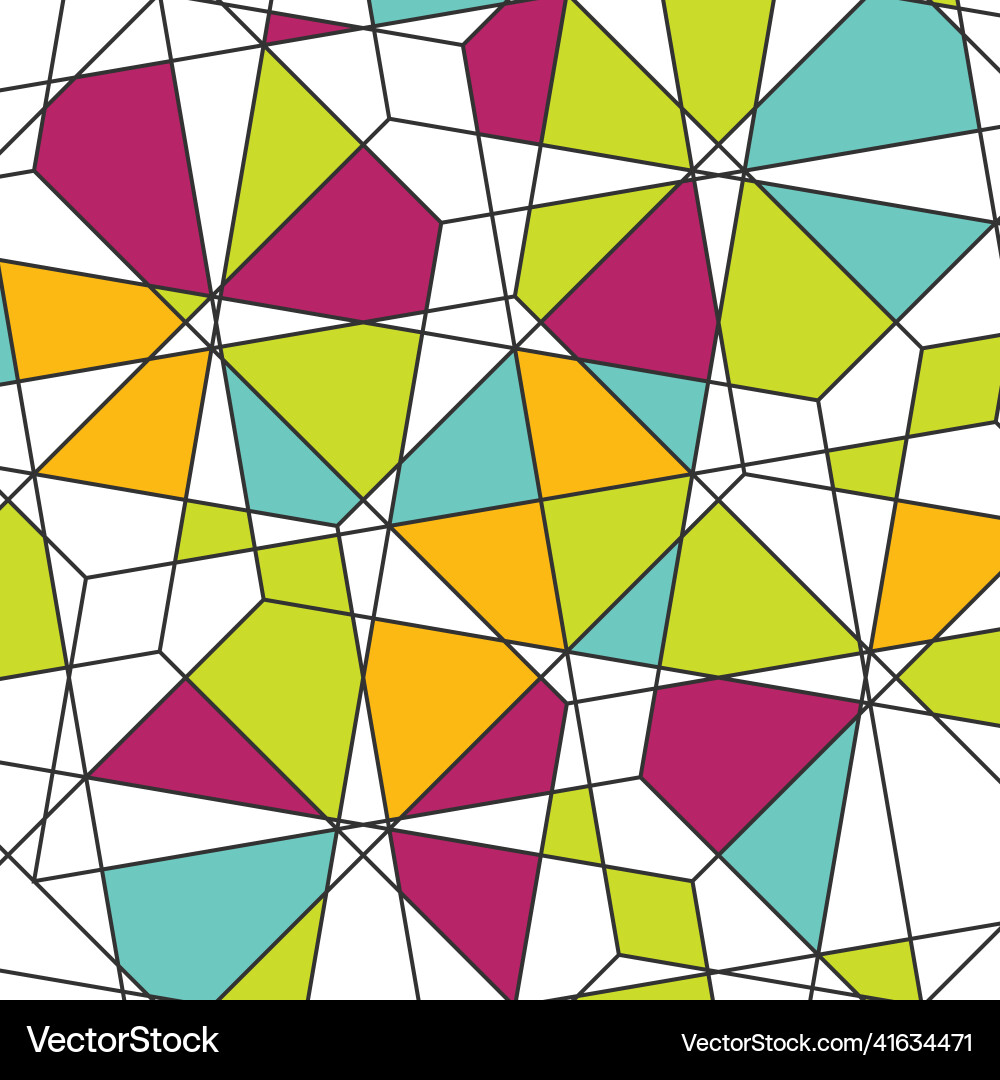 Abstract hexagon pattern modern texture Vector Image